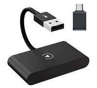 CarPlay Inalambrico para iPhone Carplay Wireless Adapter,Adaptador CarPlay Inalambrico Convierte con Cable en inalámbrico WiFi de 5Ghz para iPhone iOS 10+ con Auto Prodotte 2017-2023 (CarPlay 1)