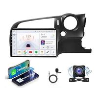 CarPlay inalámbrico y Android Auto estéreo compatible con Honda Stream 2009-2013 | Pantalla táctil 15 navegación con GPS, 4G y WiFi, Bluetooth, cámara de respaldo | Plug & Play