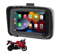 CarPlay inalámbrico y Android Auto Pantalla táctil de 5 Pulgadas Navegador de Motocicleta IPX7 Conexión Bluetooth Impermeable para Motocicleta