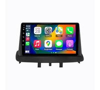 Carplay - Pantalla Android Auto para Renault Megane 3 2008-2010 Bluetooth/Mirror Link/Control de Voz/Navegación GPS/FM/Aux/WiFi, 8 Core 4G+64G