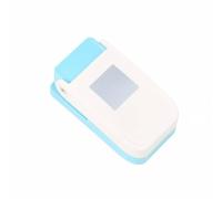 CarpNettore Handcraft Stamper Troqueladora Perforadora Cortadora Punzonadora para Sello con Dentada Mecanismo Ergonómico y Diseño Compacto Adecuada para Cuadernos, Estilo Cuadrado