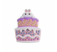 CarpNettore Manualidades con para Niños Set Artístico Infantil de Colores Plantillas Pre-diseñadas Mosaico Relajante Materiales Plásticos Seguros Ayuda a, Patrón 12