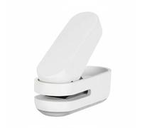 CarpNettore Perforadora de Papel Perforadora Manual Perforadora Sencilla Perforadora de Agujero con Depósito para Recortes y Agarre Cómodo Adecuada para Escuela, color to 1