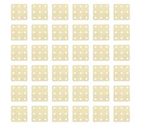 CarpNettore Tarjetas de tejido de 9 agujeros para tejer, herramientas de telar de madera para manualidades, 36 piezas