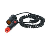 CARPOINT 0510041 Alargador para mechero de coche Alargador cable mechero coche Alargador enchufe mechero coche Alargador mechero coche