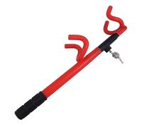 CARPOINT 0510073 Bloqueo de volante negro Rojo