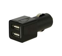 Carpoint 0523441 Zweifach USB-Steckdose, Black