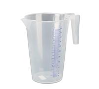 PRESSOL Jarra graduada transparente, 2 l, UE 6 unid., PP, con escala