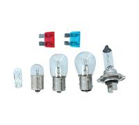CARPOINT 0725007 Juego Surtido bombillas incandescentes con lámpara con fusible