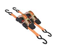 CARPOINT 0923259 Cinchas de amarre con gancho naranja