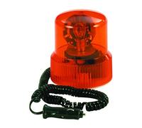 CARPOINT 1510087 Luz giratoria con conector para encendedor de cigarrillos magnético naranja