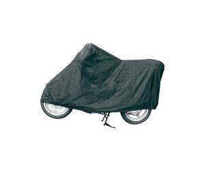 CARPOINT 1723501 Funda para moto con bolsa de almacenamiento negro