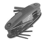 CARPOINT Juego de atornilladores acodados T9 & T10 & T15 & T20 & T25 & T27 & T30 & T40 0641028