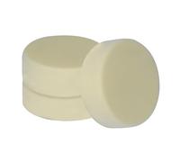 Carpoint Juego de esponjas pulidoras 150mm Blanco/Medium, 3 Piezas
