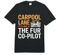 Carpool Lane IT S ME and The Fur CO Pilot Comfort Colors Adult Heavyweight T-Shirt