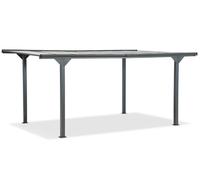 Carport de aluminio Lombardía 3x5,8 Garden Point antracita