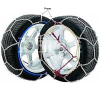CARPRISS 69150120 Cadena para la nieve con tensor de cadena con instrucciones de montaje con bolsa de almacenamiento con guantes de protección