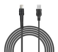 CARPSDZY CBA-U46-S07ZAR - Cable USB blindado para escáner de código de barras portátil Zebra Symbol DS3608 DS3678 DS8108 DS8178 LI3608 LI3678 DS3600-KD, conector USB-A, 2 m recto, BC 1.2, CC 5V