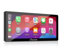 Carpuride W103 Pro con Transmisión Inalámbrica Bluetooth, Carplay Portátil y Android Auto, Estéreo para Automóvil, Pantalla Táctil de 10.3 Pulgadas 1080P, Mirror Link/GPS/Siri/FM, con 3 Soportes