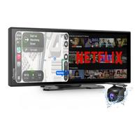 Carpuride W125P CarPlay Pantalla con Net-Flix Youtube App para Coche-11,26"