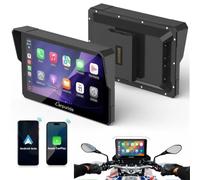 Carpuride w502bs Pro 5" Pantalla Moto CarPlay Android Auto BMW Wonder Wheel IP67