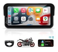 Carpuride W603 6.3" Moto CarPlay Android Auto Inalámbrico IP67 Pantalla Táctil