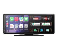 CARPURIDE W903Plus CarPlay y Android Auto Inalámbricos 4+64 GB, Pantalla Táctil HD IPS de 9.3" para Coche, GPS Online y Offline, Google Play, Mirror Link, BT, Antena GPS, Cámara de Visión Trasera