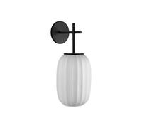 Carpyen Aplique Mei, pantalla oval alto, texturizado negro