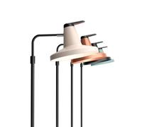 Carpyen Lámpara de pie Garçon, regulable, beige/negro