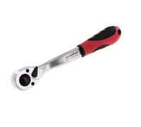 carraca angular roja de 1/2" con palanca de cambio de dirección