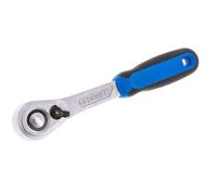 carraca Gedore de 1/4" con palanca de cambio y botón de bloqueo