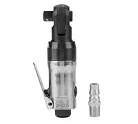 Carraca Neumática 1/4" con Llave de Vástago Recto y Accionamiento Cuadrado para Mantenimiento Industrial y Automotriz, Ideal para Tornillería en Espacios Reducidos