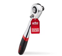 Carraca reversible 1/2" con botón y cierre de bola