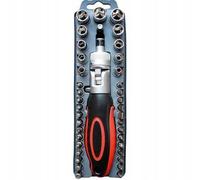 Carraca Reversible Destornillador W/ Brocas Y Enchufes Juego Pro's Kit SD-2309 (