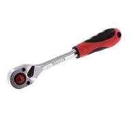 carraca roja Gedore de 1/2" con palanca de cambio y botón de bloqueo