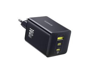 Carregador Baseus EnerFill FE11 100W 2 x USB-C + USB-A Preto