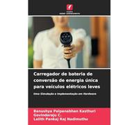 Carregador de bateria de conversão de energia única para veículos elétricos leves