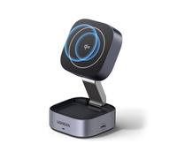 UGREEN MagFlow Qi2 15W 2 en 1 Cargador Inalámbrico MagSafe