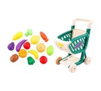 Carrell - Carrito de compras de juguete educativo para compras falsas | Juego De Carro De La Compra Para Niños En Edad Preescolar, Fechas De Vacaciones De Cumpleaños, Sala De Juegos,
