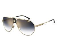 Carrera 1033/S Gafas de Sol Hombre 02M2 Negro Oro Aviador 63mm Nuevo & Authentic