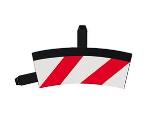 Carrera - 20020569 Borde Interior Curva peraltada 1/30°, 6 Piezas y terminales, 2 Piezas