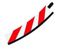 Carrera - 20020594 Borde Interior Curva peraltada 2/30°, 6 Piezas y terminales, 2 Piezas