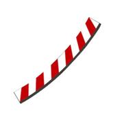 Carrera - 20020595 Borde Interior Curva peraltada 3/30°, 6 Piezas y terminales, 2 Piezas