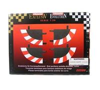 Carrera Evolution Digital 124/132 Terminales Circuito Tiras Exterior Curve (