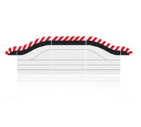 Carrera - 20020602 Borde Exterior Pit Stop Lane, 4 Piezas