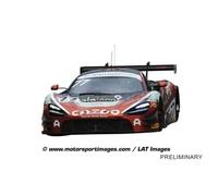 Carrera McLaren 720S GT3 Enduro Motorsport, No.77 British GT 2023