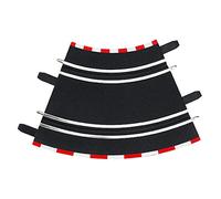 Carrera - 20061611 GO 143: Curva 1/45°, 4 Piezas, Escala 1:43