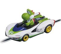 Carrera - 20064183 - Nintendo Mario Kart - P-Wing - Yoshi | Compatible con GO! ¡Listo! Plus y GO!!! Funciona con pilas, coche de repuesto o complementario, a partir de 6 años