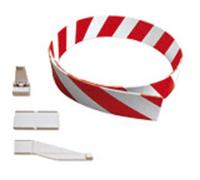 Carrera - 20085220 Pack de guardarraíl de 3 Metros, 24 Soportes, 6 Piezas de conexión y 12 Finales para Pista, Escala 1:24