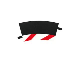 Carrera 20591 Tira Interior Curva 2/30ø 6 Piezas